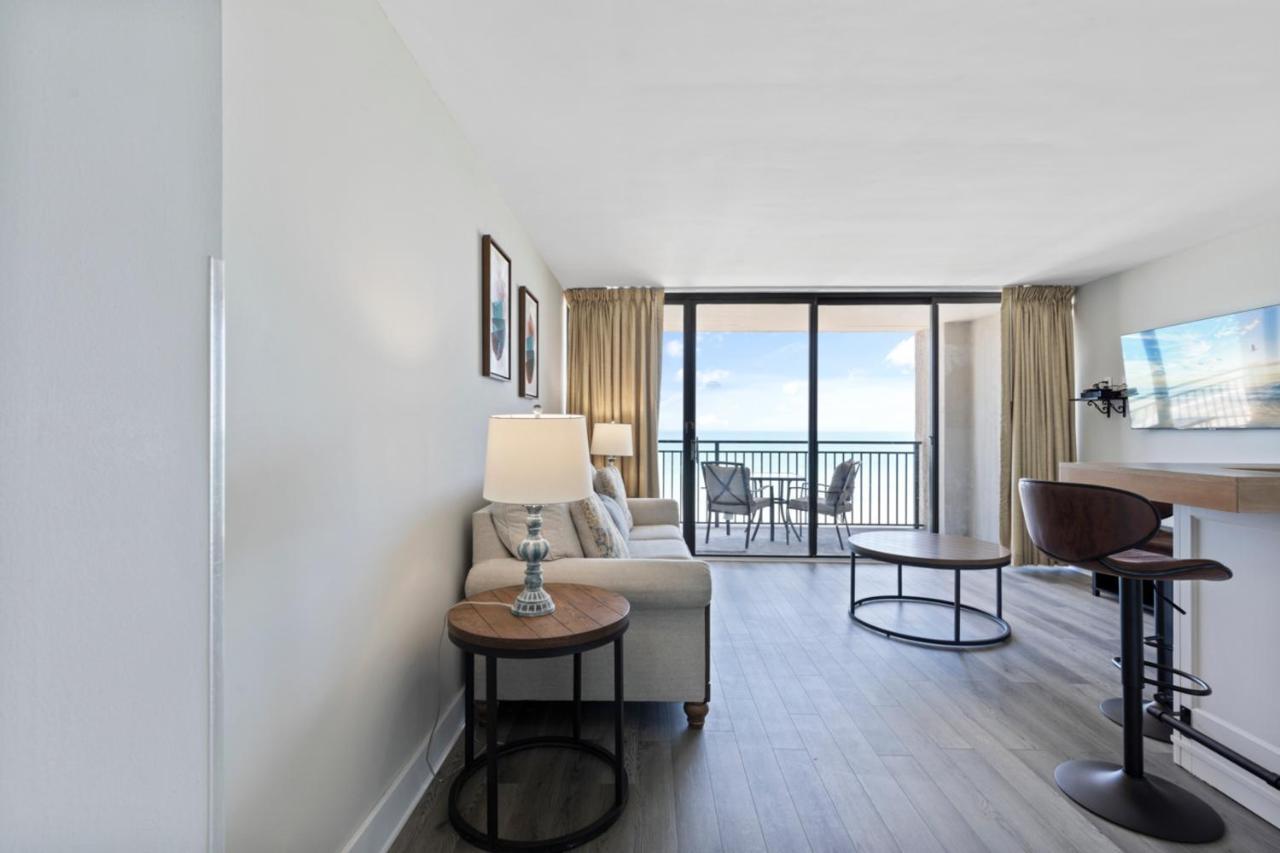 Lively Views From The Balcony At Ocean Forest Plaza Myrtle Beach Exterior photo